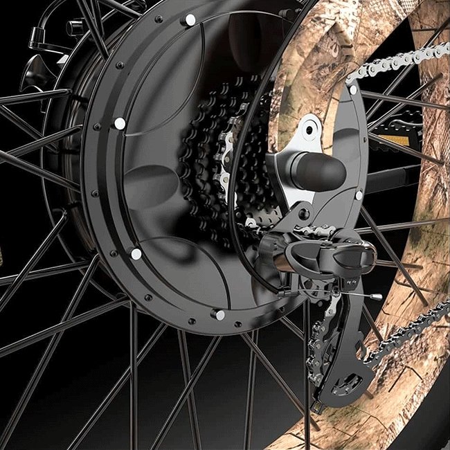 AOSTIRMOTOR S18-1500W 48V15Ah Fat Tire Electric Mountain Bike, 26" - SAKSBY.com - Electric Bicycles - SAKSBY.com