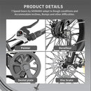 AOSTIRMOTOR S18 48V/15Ah 750W All Terrain Fat Tire Electric Mountain Bike, 26" - SAKSBY.com - Electric Bicycles - SAKSBY.com