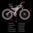 AOSTIRMOTOR S18 48V/15Ah 750W All Terrain Fat Tire Electric Mountain Bike, 26" - SAKSBY.com - Electric Bicycles - SAKSBY.com
