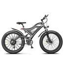 AOSTIRMOTOR S18 48V/15Ah 750W All Terrain Fat Tire Electric Mountain Bike, 26" - SAKSBY.com - Electric Bicycles - SAKSBY.com