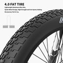 AOSTIRMOTOR S18 48V/15Ah 750W All Terrain Fat Tire Electric Mountain Bike, 26" - SAKSBY.com - Electric Bicycles - SAKSBY.com