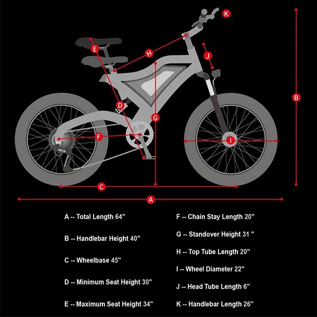 AOSTIRMOTOR S18-Mini 48V15Ah 500W Fat Tire Electric Mountain Bike, 20'' - SAKSBY.com - Electric Bicycles - SAKSBY.com