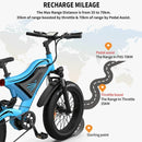 AOSTIRMOTOR S18-Mini 48V15Ah 500W Fat Tire Electric Mountain Bike, 20'' - SAKSBY.com - Electric Bicycles - SAKSBY.com