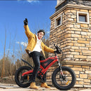 AOSTIRMOTOR S18-Mini 48V15Ah 500W Fat Tire Electric Mountain Bike, 20'' - SAKSBY.com - Electric Bicycles - SAKSBY.com