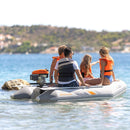 AQUA MARINA A-DELUXE 4-Person Inflatable Speed Boat With Comfortable Rowing Seat And Adjustable Center Feet, 8FT (SAK20456) - SAKSBY.com - Kayak - SAKSBY.com