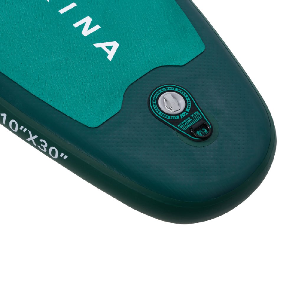 AQUA MARINA BREEZE BT-23BRP Green Compact Inflatable SUP With Drop Stitch Light Technology, 9FT (SAK68745) - SAKSBY.com - Stand Up Paddle Boards - SAKSBY.com