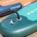AQUA MARINA BREEZE BT-23BRP Green Compact Inflatable SUP With Drop Stitch Light Technology, 9FT (SAK68745) - SAKSBY.com - Stand Up Paddle Boards - SAKSBY.com