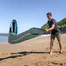 AQUA MARINA BREEZE BT-23BRP Green Compact Inflatable SUP With Drop Stitch Light Technology, 9FT (SAK68745) - SAKSBY.com - Stand Up Paddle Boards - SAKSBY.com