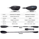 Crystal Kayak Premium 2-Person Outdoor Clear Bottom Explorer Kayak With Paddles, 11FT (SAK59460) - Saksby Wholesale - Paddle Specifications