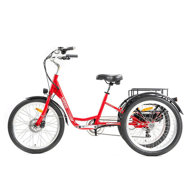 DWMEIGI MG708 36V13Ah 350W Step-Through Electric Trike - SAKSBY.com - Electric Bicycles - SAKSBY.com