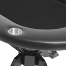 ELITE CLASSIC Wooden Racetrack Oval Poker Table (94861735) - SAKSBY.com - Poker & Game Tables - SAKSBY.com