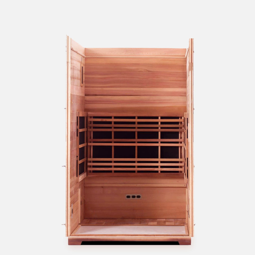 ENLIGHTEN SAUNA SIERRA 2 Indoor Full Spectrum Infrared Sauna (91476243) - SAKSBY.com - Infrared Saunas - SAKSBY.com