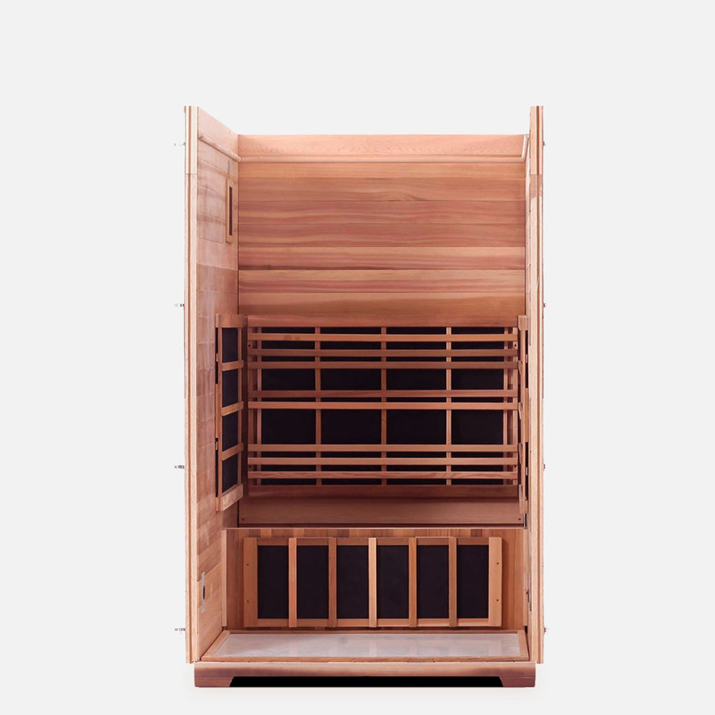 ENLIGHTEN SAUNA SIERRA 2 Indoor Full Spectrum Infrared Sauna (91476243) - SAKSBY.com - Infrared Saunas - SAKSBY.com