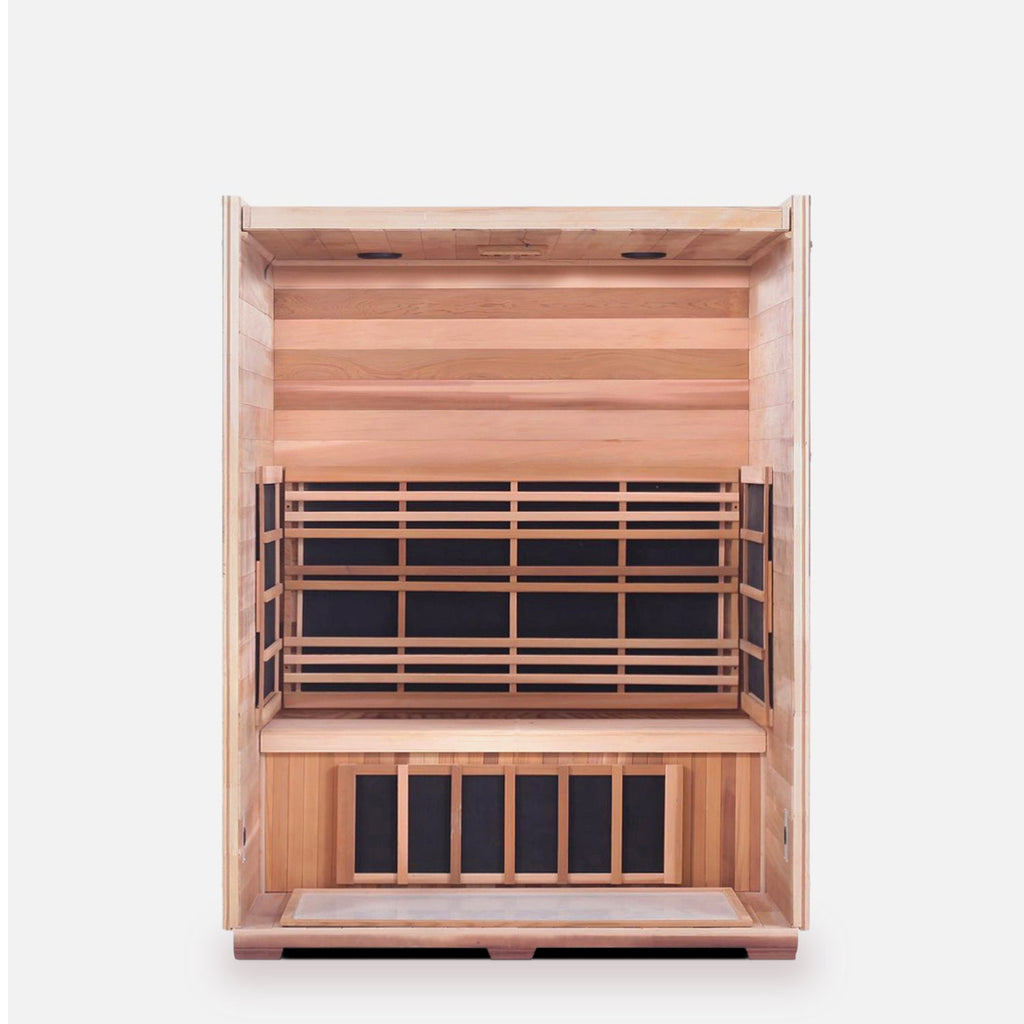 ENLIGHTEN SAUNA SIERRA 3 Indoor Full Spectrum Infrared Sauna (91370462) - SAKSBY.com - Infrared Saunas - SAKSBY.com