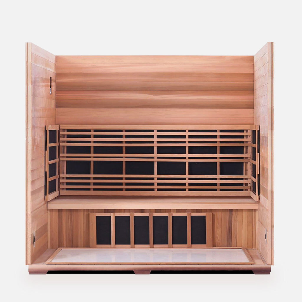 ENLIGHTEN SAUNA SIERRA 4 Indoor Full Spectrum Infrared Sauna (98124507) - SAKSBY.com - Infrared Saunas - SAKSBY.com