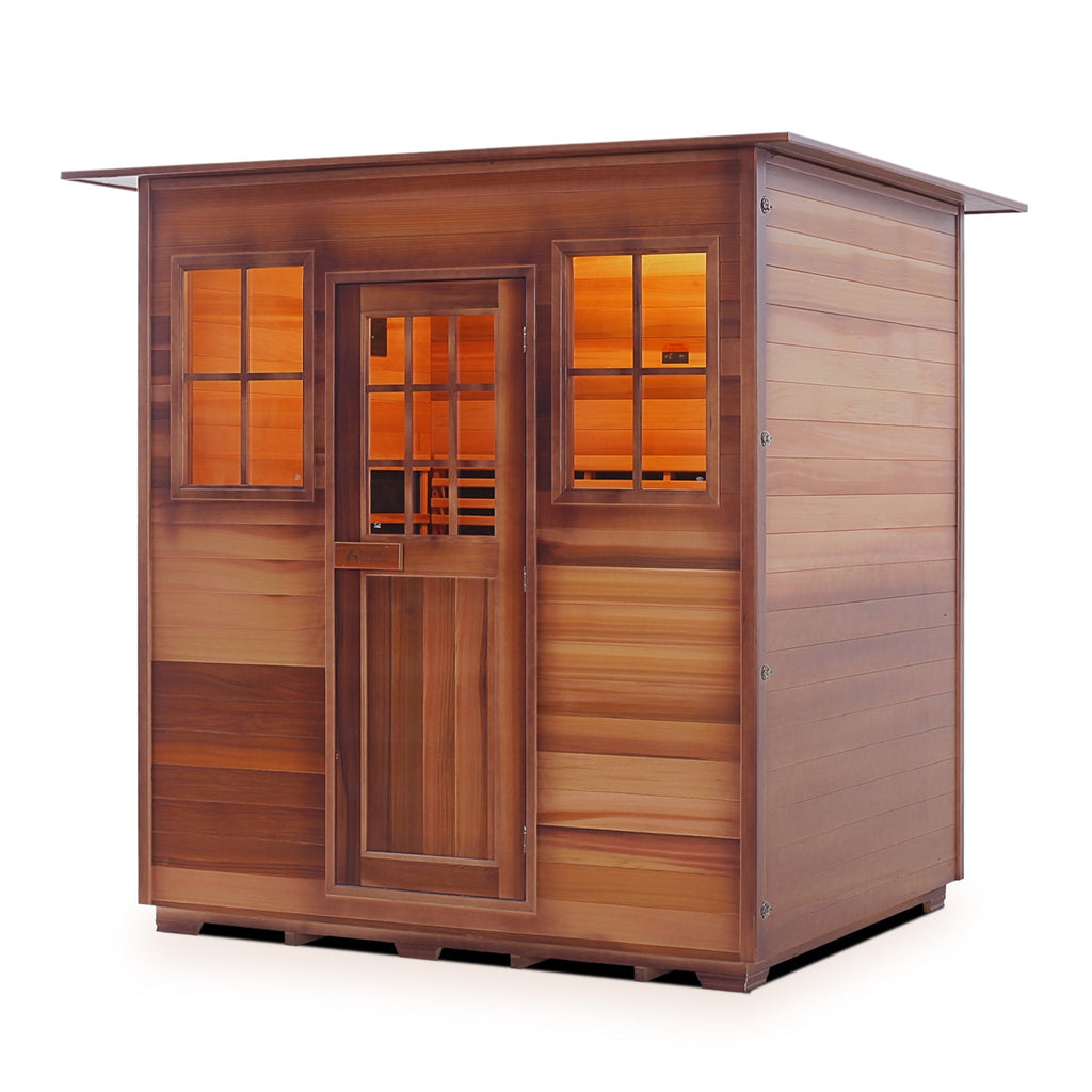ENLIGHTEN SAUNA SIERRA 4 Indoor Full Spectrum Infrared Sauna (98124507) - SAKSBY.com - Infrared Saunas - SAKSBY.com