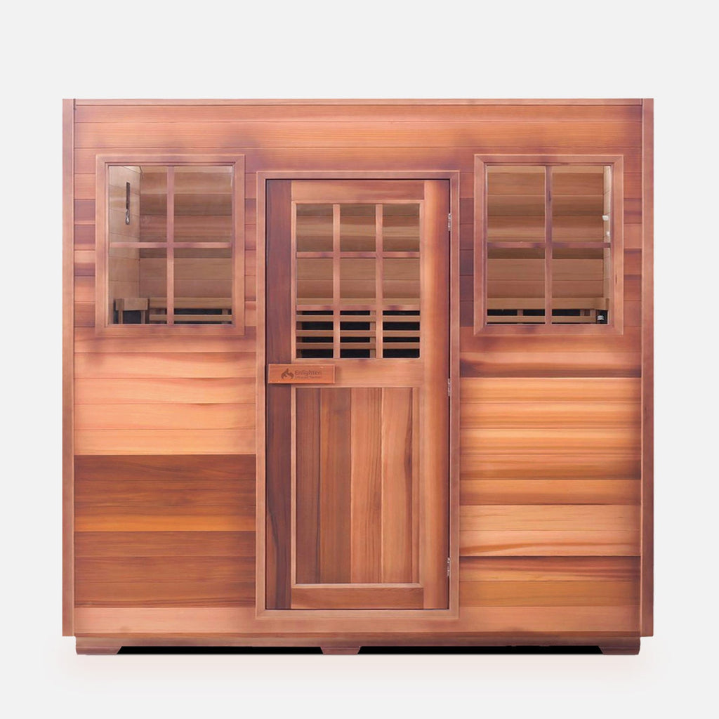 ENLIGHTEN SAUNA SIERRA 4 Indoor Full Spectrum Infrared Sauna (98124507) - SAKSBY.com - Infrared Saunas - SAKSBY.com