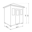 ENLIGHTEN SAUNA SIERRA 5 Indoor Full Spectrum Infrared Sauna (93641257) - SAKSBY.com - Infrared Saunas - SAKSBY.com
