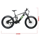 EUNORAU 26" FAT-HS 48V/14Ah Fat Tire Electric Bike, 1000W - SAKSBY.com - Electric Bicycles - SAKSBY.com