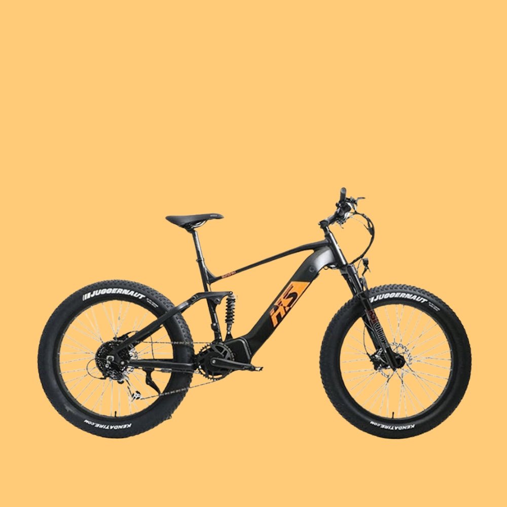 EUNORAU 26" FAT-HS 48V/14Ah Fat Tire Electric Bike, 1000W (92846599) - SAKSBY.com - Electric Bicycles - SAKSBY.com