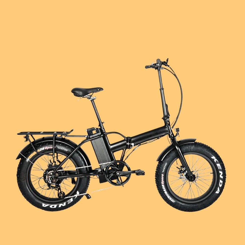 EUNORAU E-FAT-MN 48V/12Ah 20" Folding Fat Tire Electric Bike, 500W - SAKSBY.com - Electric Bicycles - SAKSBY.com