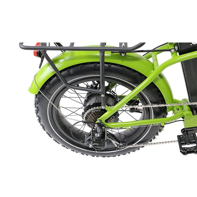 EUNORAU E-Fat-MN 48V/12Ah Folding Fat Tire Electric Bike, 500W - SAKSBY.com - Electric Bicycles - SAKSBY.com