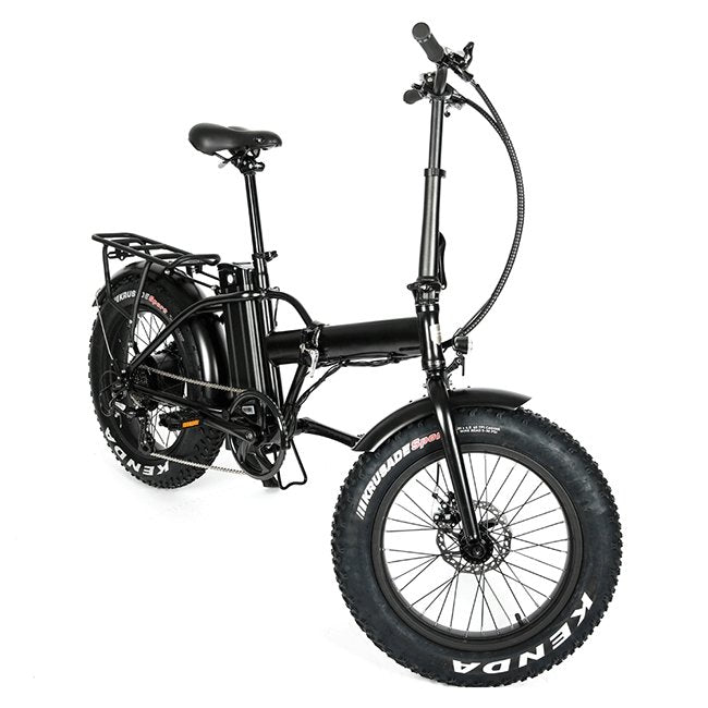 EUNORAU E-Fat-MN 48V/12Ah Folding Fat Tire Electric Bike, 500W - SAKSBY.com - Electric Bicycles - SAKSBY.com