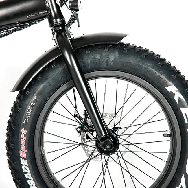 EUNORAU E-Fat-MN 48V/12Ah Folding Fat Tire Electric Bike, 500W - SAKSBY.com - Electric Bicycles - SAKSBY.com