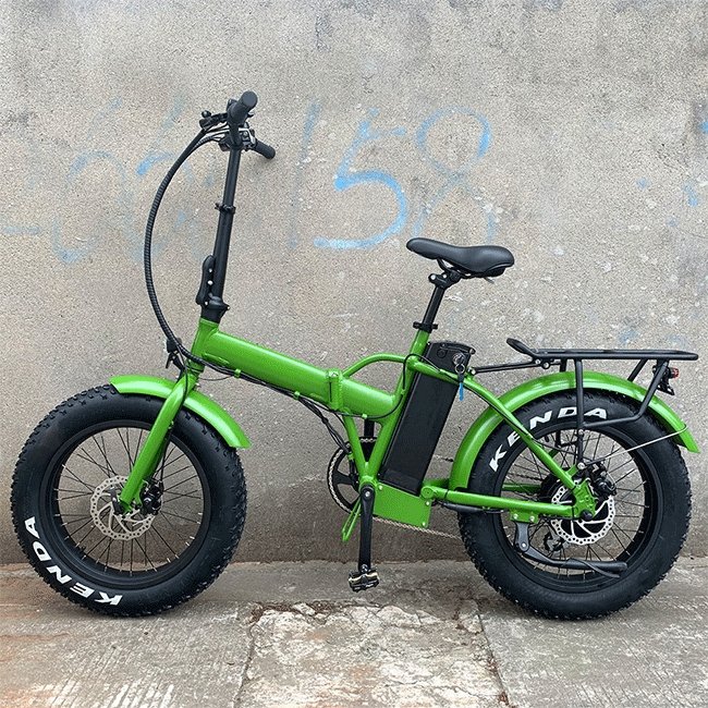 EUNORAU E-Fat-MN 48V/12Ah Folding Fat Tire Electric Bike, 500W - SAKSBY.com - Electric Bicycles - SAKSBY.com