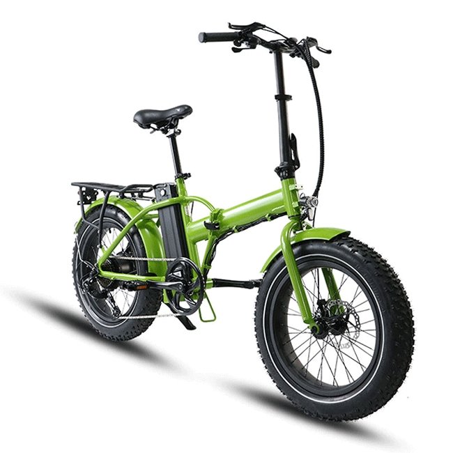 EUNORAU E-Fat-MN 48V/12Ah Folding Fat Tire Electric Bike, 500W - SAKSBY.com - Electric Bicycles - SAKSBY.com