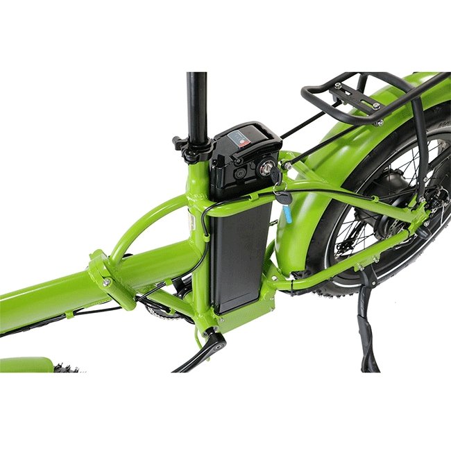 EUNORAU E-Fat-MN 48V/12Ah Folding Fat Tire Electric Bike, 500W - SAKSBY.com - Electric Bicycles - SAKSBY.com