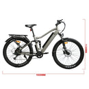 EUNORAU UHVO 36V/13Ah All Terrain Full Suspension Electric Mountain Bike, 350W - SAKSBY.com - Electric Bicycles - SAKSBY.com