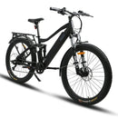 EUNORAU UHVO 36V/13Ah All Terrain Full Suspension Electric Mountain Bike, 350W - SAKSBY.com - Electric Bicycles - SAKSBY.com