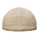Extra Large 10 Person Outdoor Igloo Garden Greenhouse Dome Tent, 12FT (94316275) - SAKSBY.com - Back View