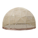 Extra Large 10 Person Outdoor Igloo Garden Greenhouse Dome Tent, 12FT (94316275) - SAKSBY.com - Back View