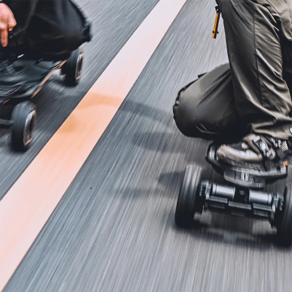 EXWAY ATLAS PRO 2WD High-Performance All-Terrain Off Road Eletric Skateboard With Gear Drivetrain, 3500W Zoom Parts View