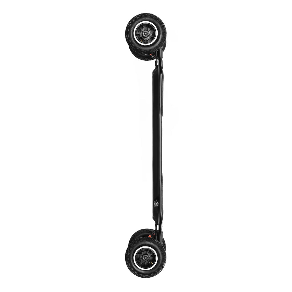 EXWAY ATLAS PRO 4WD High-Performance All-Terrain Off Road Eletric Skateboard With Gear Drivetrain, 7000W Side View
