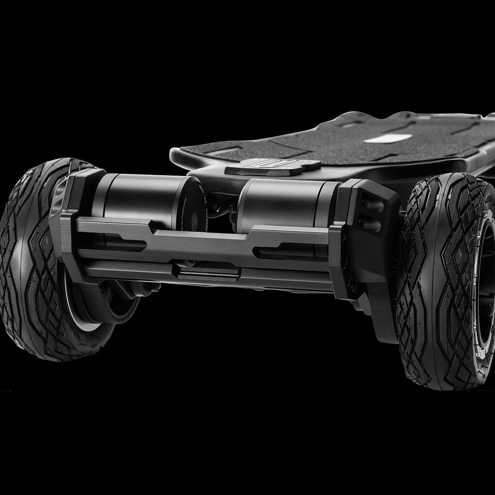EXWAY ATLAS PRO 4WD High-Performance All-Terrain Off Road Eletric Skateboard With Gear Drivetrain, 7000W Zoom Parts View