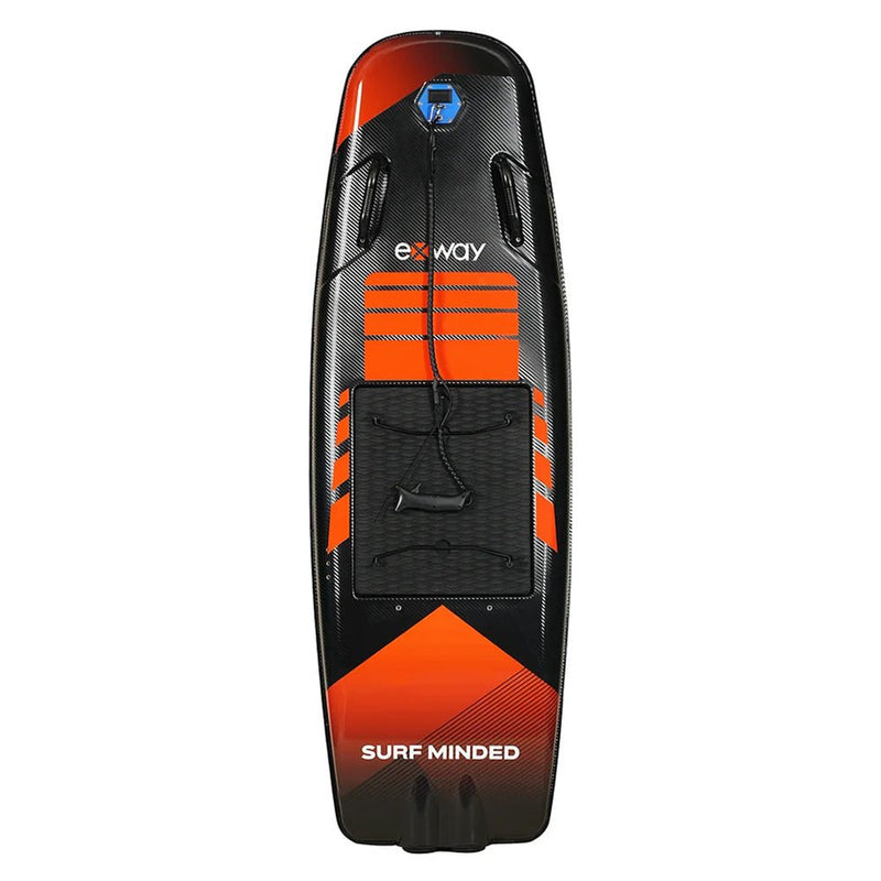 EXWAY High-Performance Electric Jet Powered Outdoor Motorized Wake Surfboard For Adults, 10KW (92641728) - Front View