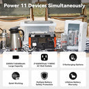 FLASHFISH P60 560W 140400mAh Portable Solar Panel Generator, 520Wh - SAKSBY.com - Power Stations - SAKSBY.com