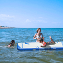GOPLUS Heavy Duty Inflatable Gymnastic Tumbling Air Mat W/ Electric Pump, 10FT - SAKSBY.com - Gymnastics Mats - SAKSBY.com