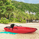 GOPLUS Premium Youth Sit On Top Kayak W/ Paddles & Folding Backrest, 6FT - SAKSBY.com - Kayaks - SAKSBY.com