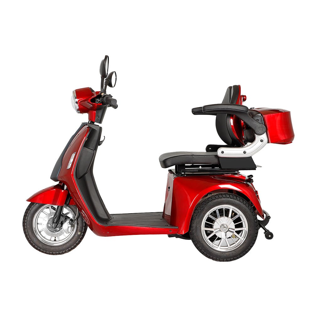 Heavy-Duty All-Terrain Electric Powered Mobility Scooter For Seniors & Adults, 800W (96314725) - SAKSBY.com - Side View