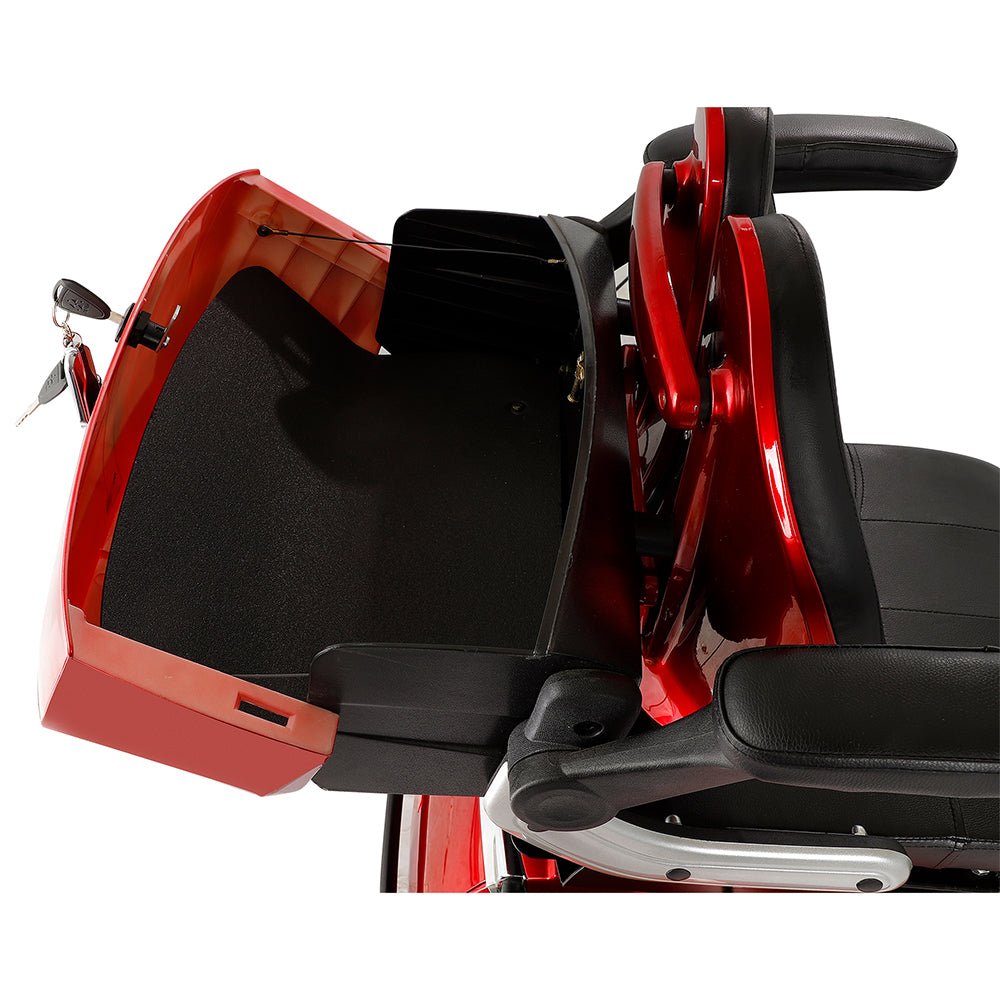 Heavy-Duty All-Terrain Electric Powered Mobility Scooter For Seniors & Adults, 800W (96314725) - SAKSBY.com - Zoom Parts View