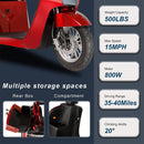 Heavy-Duty All-Terrain Electric Powered Mobility Scooter For Seniors & Adults, 800W (96314725) - Zoom Parts View