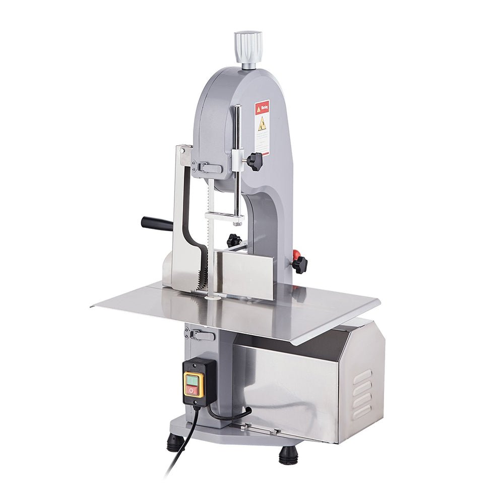 Heavy Duty Electric Stainless Steel Countertop Bone Cutting Machine, 1500W (92413758) - SAKSBY.com - Side View