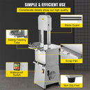 Heavy Duty Industrial Electric Meat Bandsaw Bone Cutting Machine, 550W (92847410) - SAKSBY.com - Bone Band Saw - SAKSBY.com
