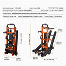Heavy Duty Premium Electric Folding Stair Climbing Wheelchair Hand Trucl Dolly, 450LBS (SAK23175) - SAKSBY.com - Dollies & Hand Trucks - SAKSBY.com