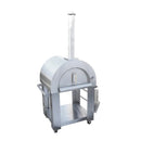 KOKOMO GRILLS Premium 32 Inch Stainless Steel Wood Fired Pizza Oven - KO-PIZZAOVEN (92681473) - Side View