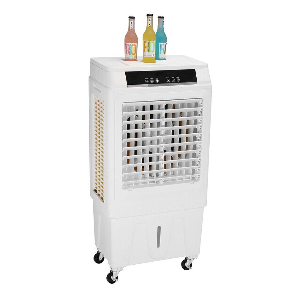 Large 3100 CFM Portable Evaporative Swamp Air Cooler With Timer, 9 GAL (98410726) - SAKSBY.com - Air Cooler - SAKSBY.com